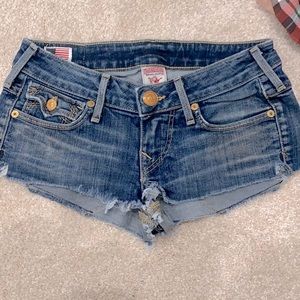 True Religion Jean shorts
